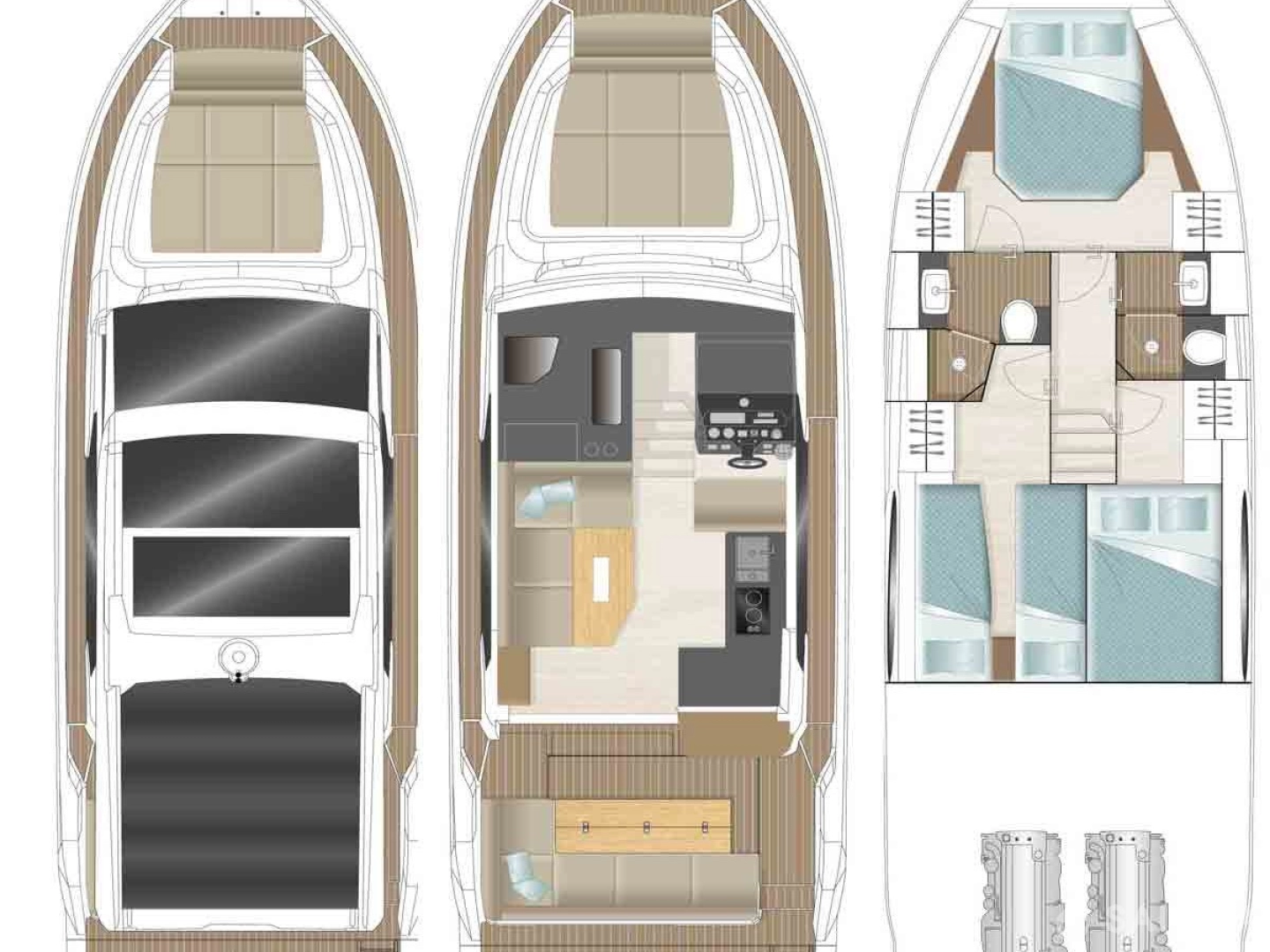 Wynajmij Sealine Sealine C390 w Biograd na Moru