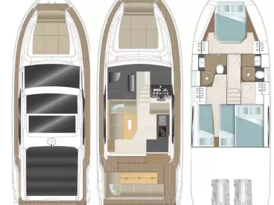 Wynajmij Sealine Sealine C390 w Biograd na Moru