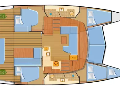 Fountaine Pajot Isla 40 między profesjonalistami a osobami prywatnymi w Can Pastilla