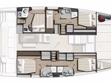 Wynajmij Katamaran z lub bez skippera Bali w Pirovac