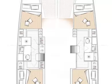Wynajem Katamaran Excess z patentem 