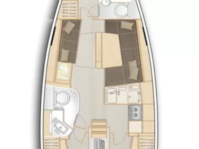 Wynajmij Hanse Hanse 388 w Denia