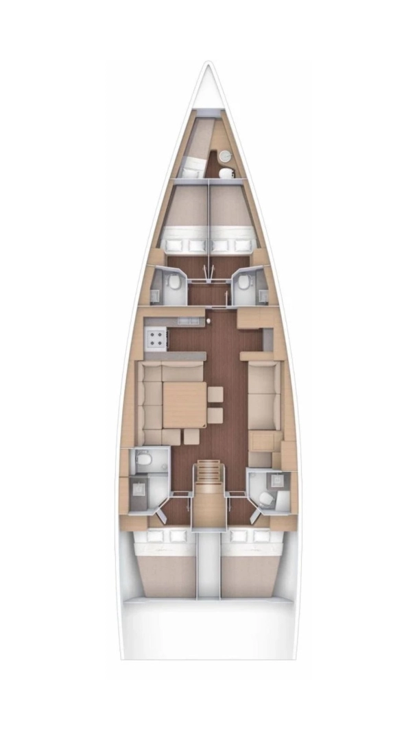 Wynajmij Dufour Dufour 56 Exclusive w Sicilia