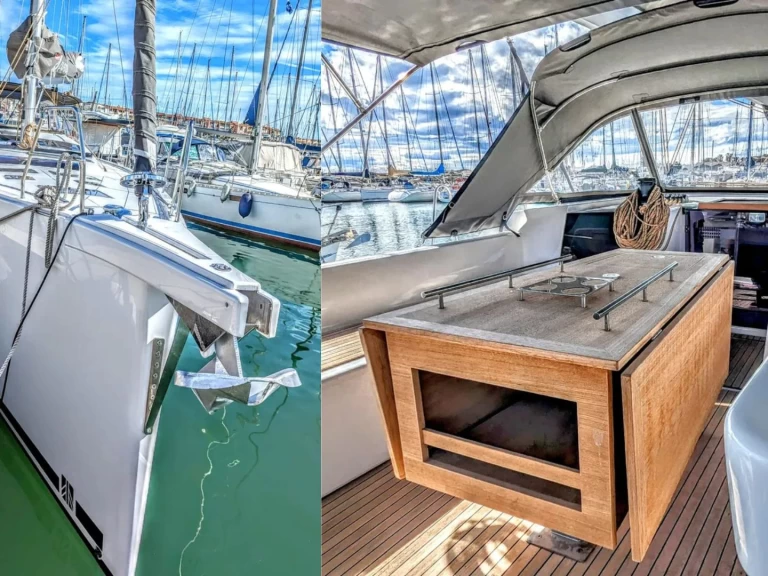 Wynajem Żaglowiec Dufour z patentem 