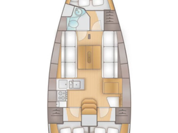Wynajem Żaglowiec w Kaštela - Salona Salona 38