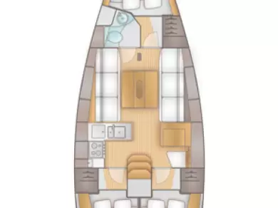 Wynajem Żaglowiec w Kaštela - Salona Salona 38