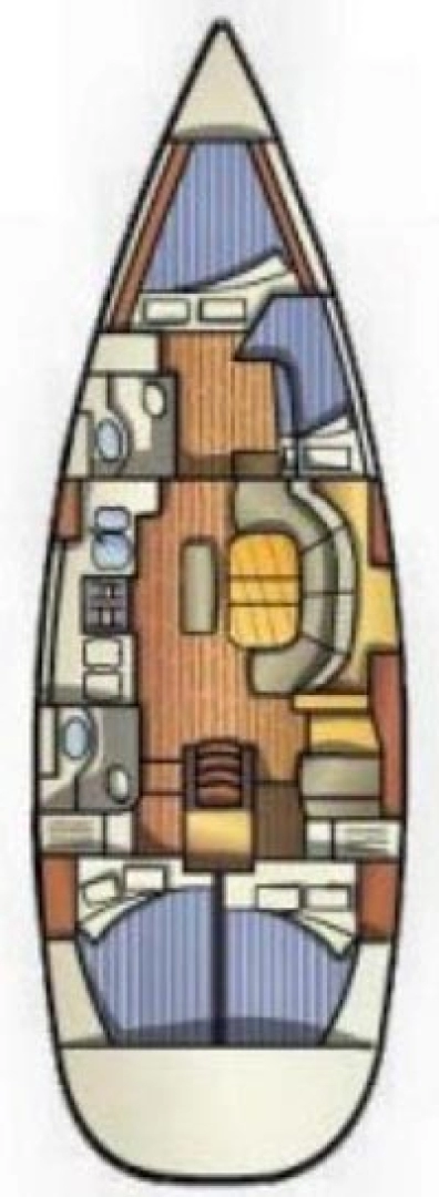 Bénéteau Oceanis 411 Celebration między profesjonalistami a osobami prywatnymi w Omis