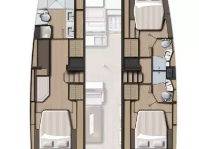 Wynajem Katamaran w Marsh Harbour - Bali Bali 4.4