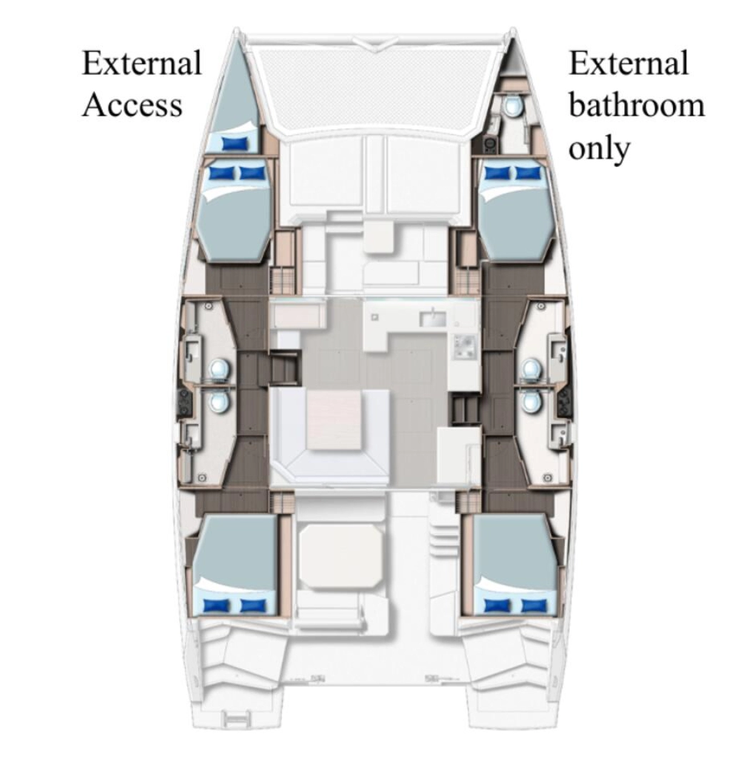 Katamaran do wynajmu w Cannigione w najlepszej cenie