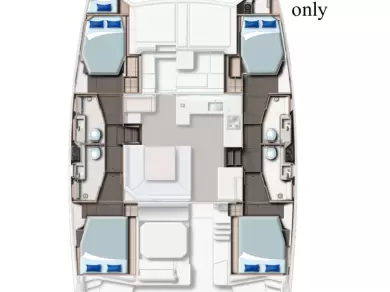 Wynajem w Cannigione- Leopard Catamarans / Robertson & Caine Leopard 45 na SamBoat