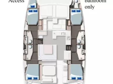 Wynajem Katamaran w Furnari - Leopard Catamarans / Robertson & Caine Leopard 45