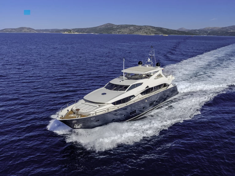 Wynajem łodzi Trogir tanio Sunseeker Yacht 34M