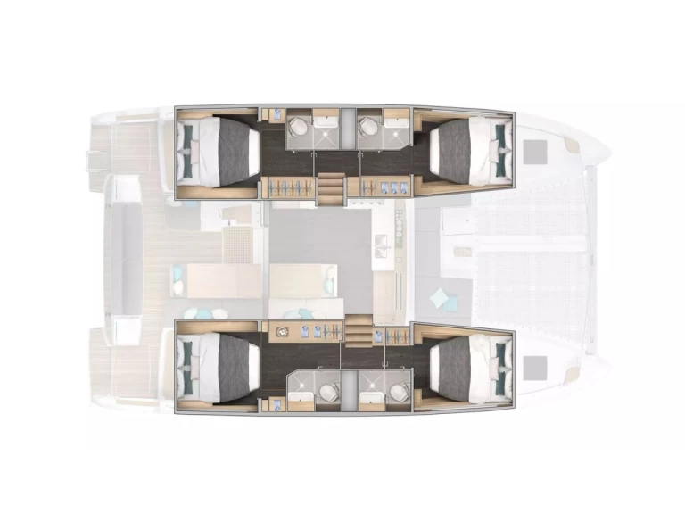 Wynajem łodzi Lagoon Lagoon 43 w Cugnana Verde na SamBoat 