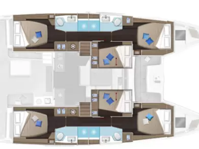 Wynajem w Alimos- Lagoon Lagoon 51 na SamBoat