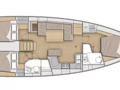 Wynajmij Żaglowiec z lub bez skippera Bénéteau w Trogir