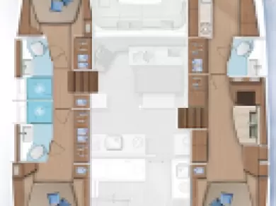 Wynajem w Saint-Raphael- Lagoon Lagoon 46 na SamBoat