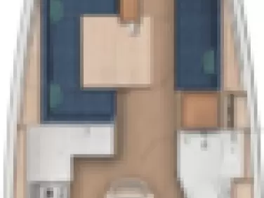 Wynajem Żaglowiec Jeanneau z patentem 