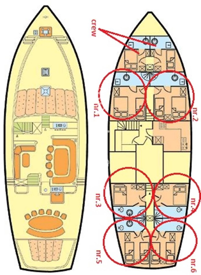 Wynajem łodzi Custom Made  M/S Morning Star w Split na SamBoat 