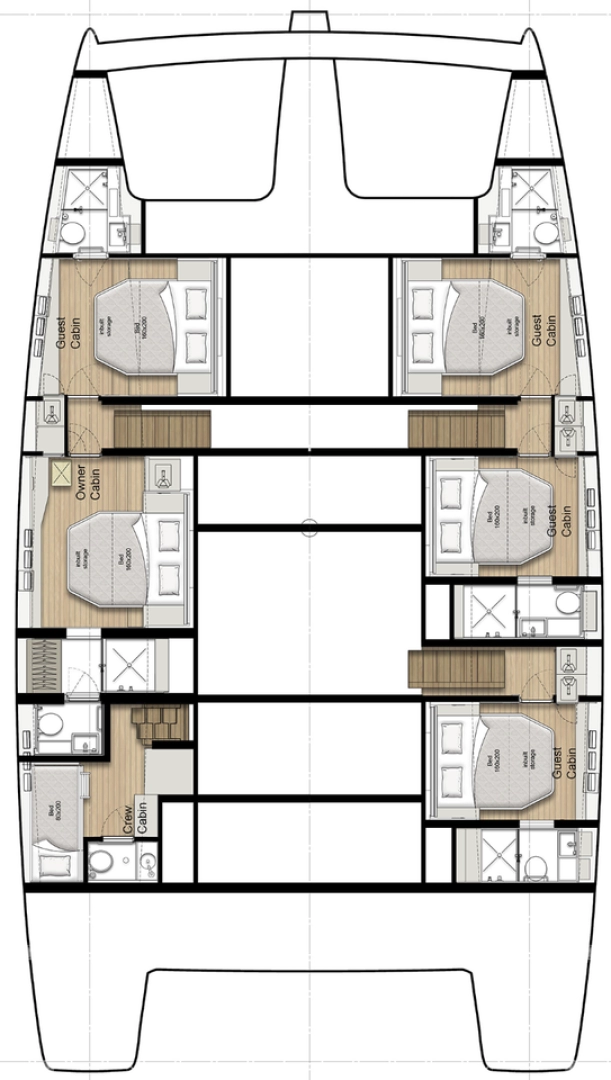 Wynajem Katamaran Sunreef z patentem 