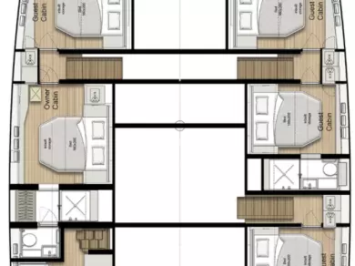 Wynajem Katamaran Sunreef z patentem 