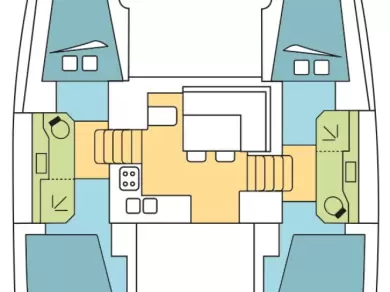 Wynajem Katamaran Lagoon z patentem 