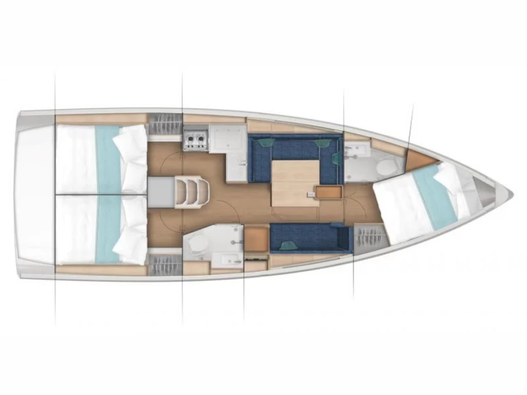 Wynajem łodzi Jeanneau Sun Odyssey 380 w Palamos na SamBoat 