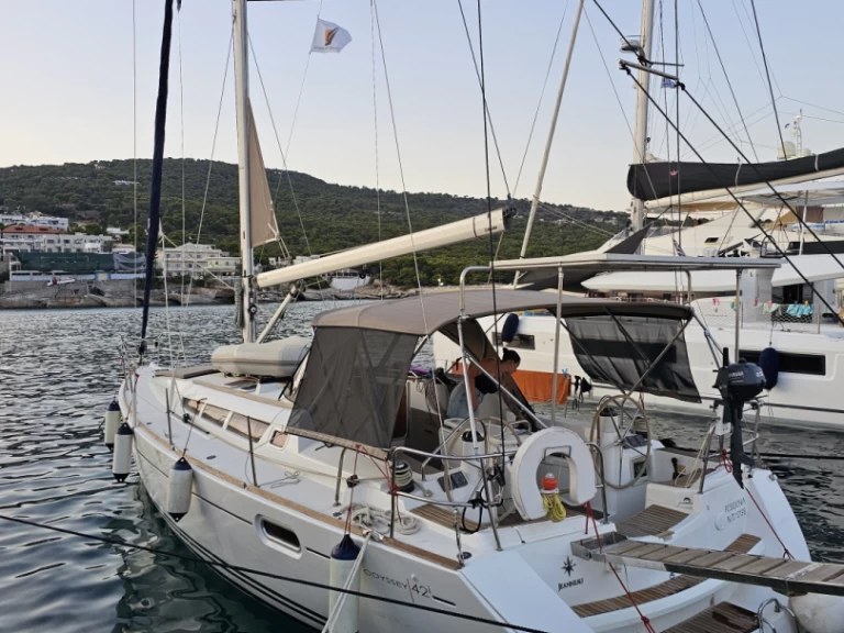 Wynajem łodzi Kallithéa tanio Sun Odyssey 42i