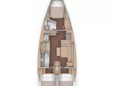 Wynajem łodzi Marmaris tanio Dufour 430