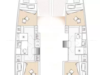 Wynajem Katamaran w Donji Seget - Excess Excess 11