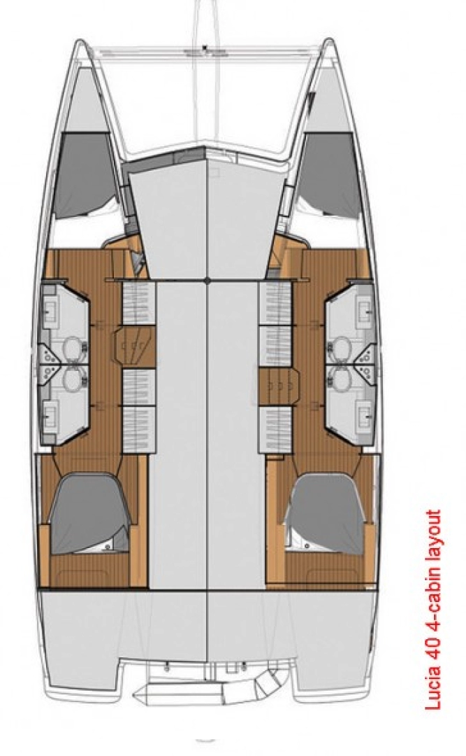 Wynajmij Fountaine Pajot Lucia 40 w Donji Seget
