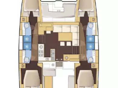 Wynajmij Lagoon Lagoon 450 F w Road Town