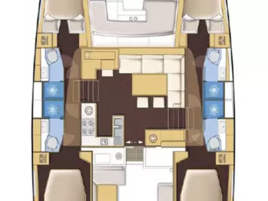 Wynajem łodzi Lagoon Lagoon 450 F w Elliniko na SamBoat 