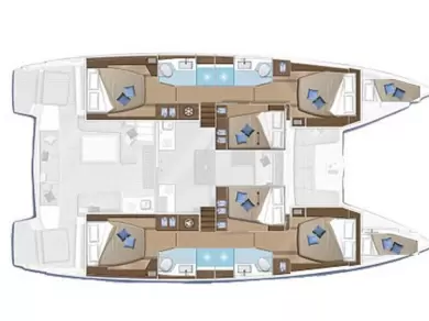 Wynajem Katamaran w Road Town - Lagoon Lagoon 50