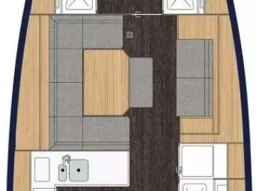 Wynajem łodzi Lefkáda tanio Bavaria C45