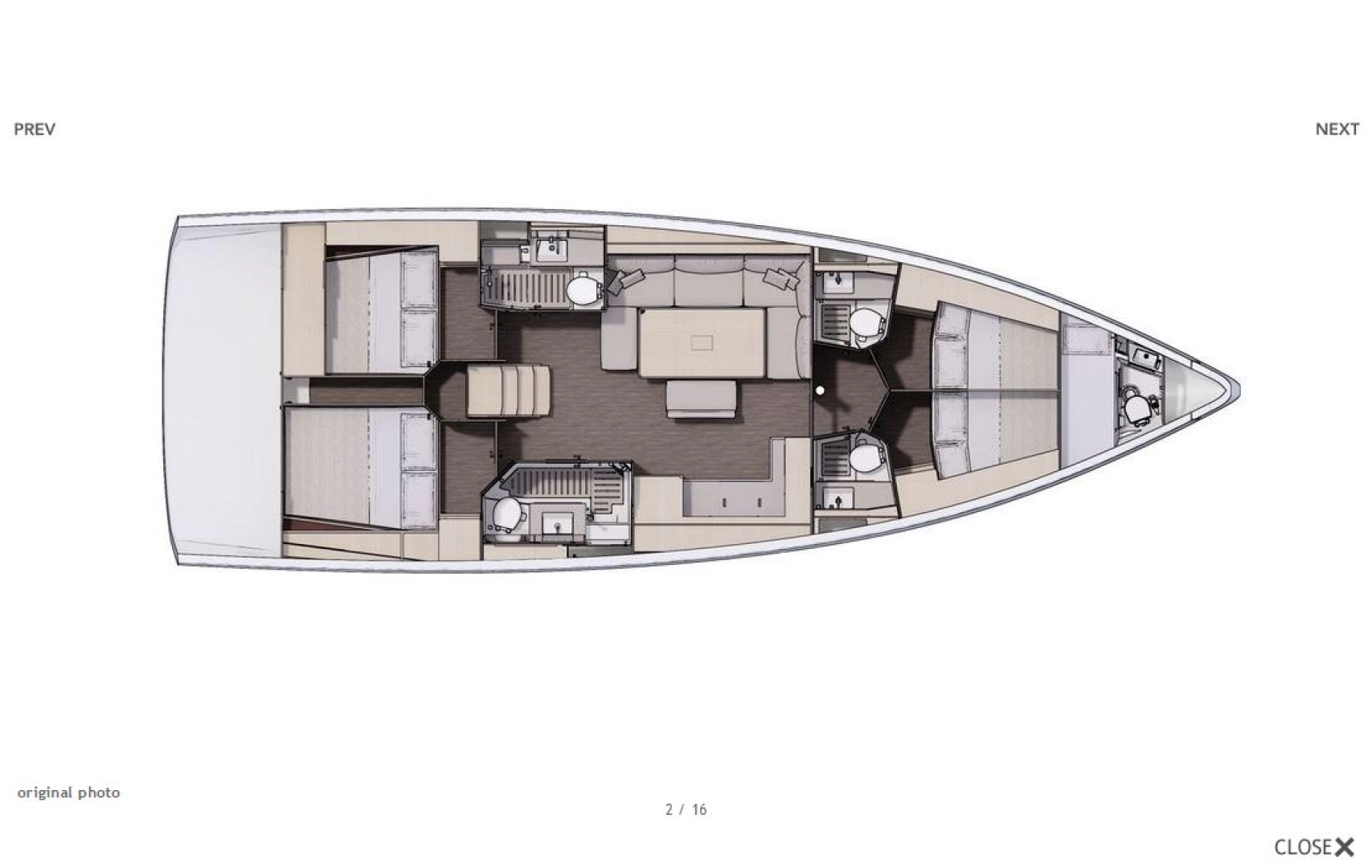 Wynajem Żaglowiec Dufour z patentem 