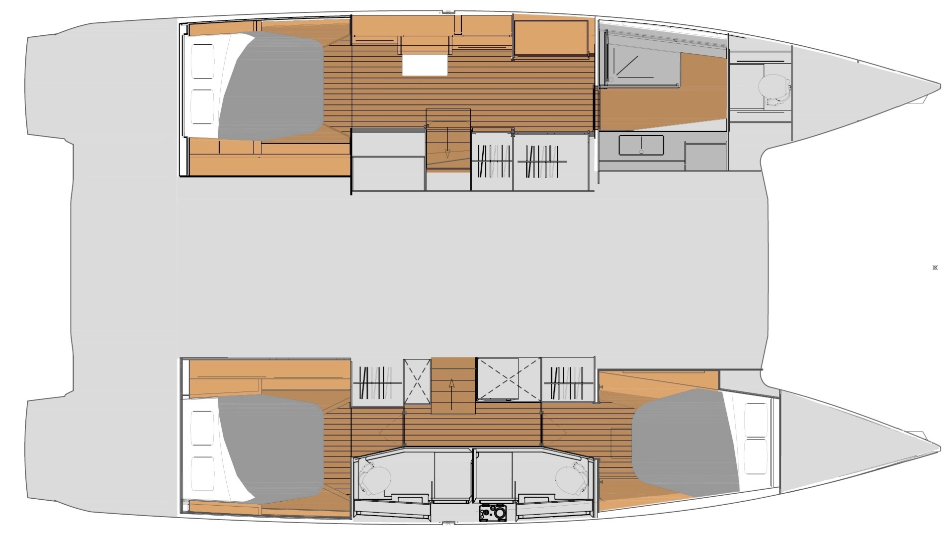 Fountaine Pajot Elba 45 między profesjonalistami a osobami prywatnymi w Rhodes (City)