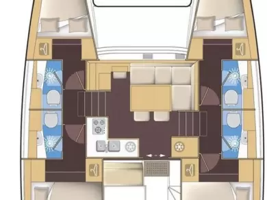 Wynajem łodzi Lagoon Lagoon 39 w Kos na SamBoat 