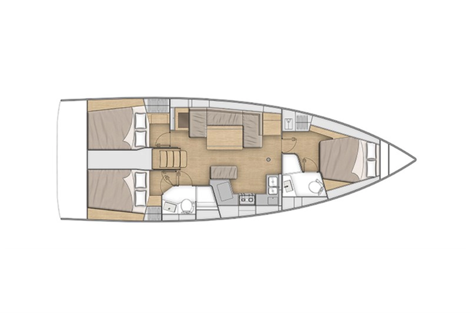 Wynajem łodzi Bénéteau Oceanis 40.1 w Lefkáda na SamBoat 