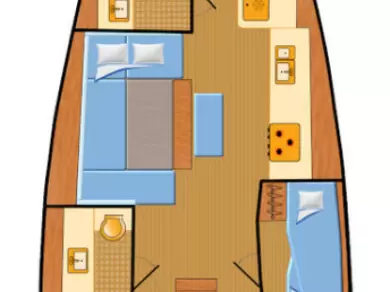 Wynajem Żaglowiec w Pula - Dufour Dufour 430