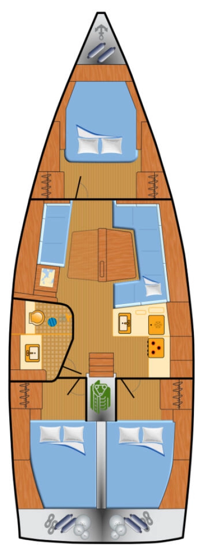 Wynajmij Żaglowiec z lub bez skippera Hanse w Punat