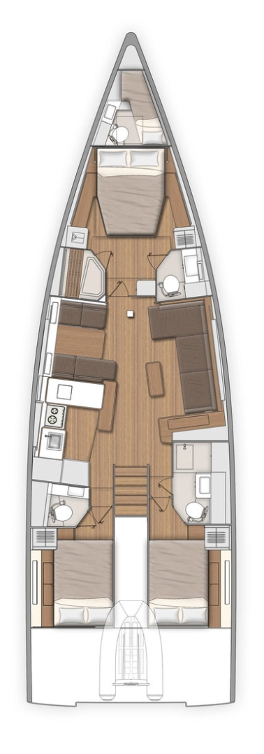 Wynajem łodzi Primosten tanio First 53