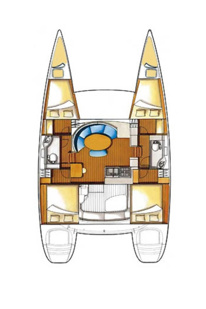 Wynajem w Punat- Lagoon Lagoon 380 na SamBoat