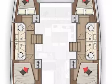 Wynajem łodzi Sukosan tanio Lagoon 40