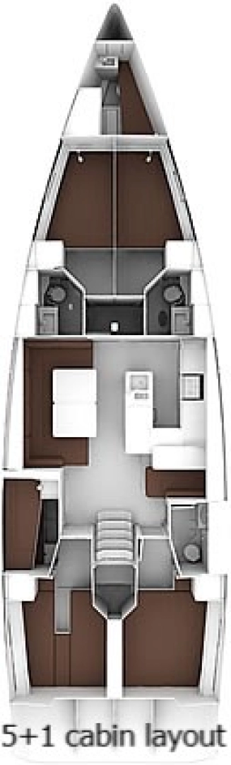 Bavaria Cruiser 56 między profesjonalistami a osobami prywatnymi w Split