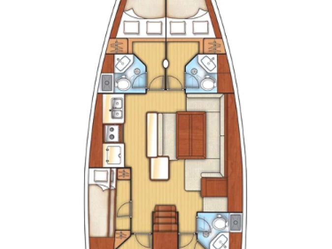Wynajem łodzi Bénéteau Oceanis 50 w Vlycho na SamBoat 