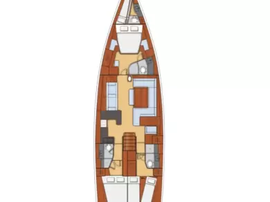 Wynajem łodzi Bénéteau Oceanis 60 w Kaštela na SamBoat 