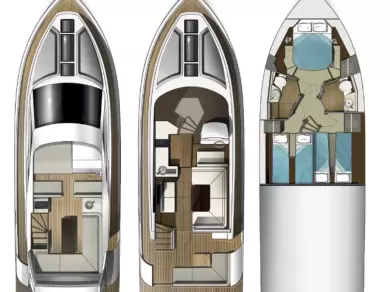 Galeon Galeon 420 Fly - 3 cab. między profesjonalistami a osobami prywatnymi w Sukosan