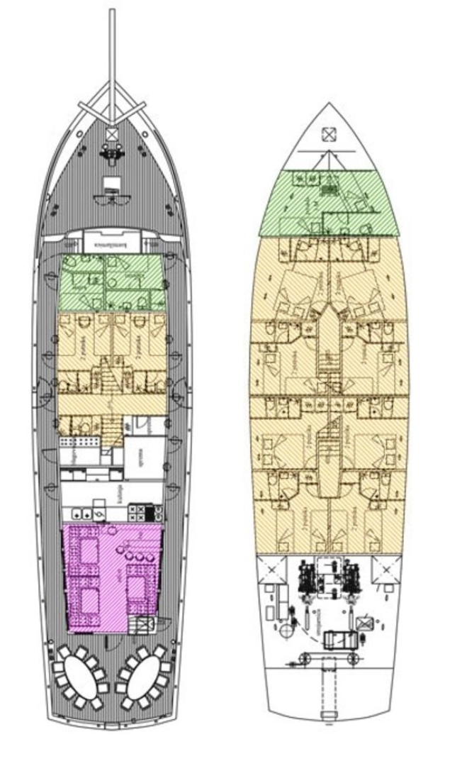 Wynajem Żaglowiec Tajna Mora  z patentem 
