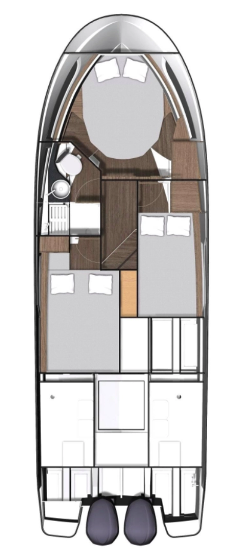 Jeanneau Merry Fisher 1095 między profesjonalistami a osobami prywatnymi w Pirovac