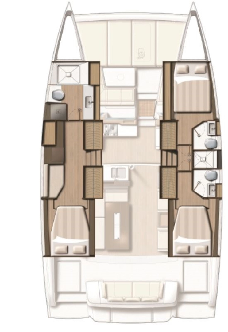 Wynajem łodzi Airlie Beach tanio Bali 4.2